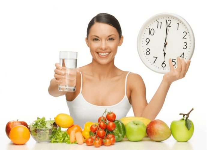 What can be on a drinking food
